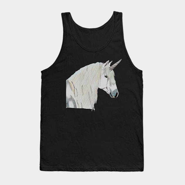 Unicorn Magic, Pure and True- Light Purple Tank Top by EarthSoul